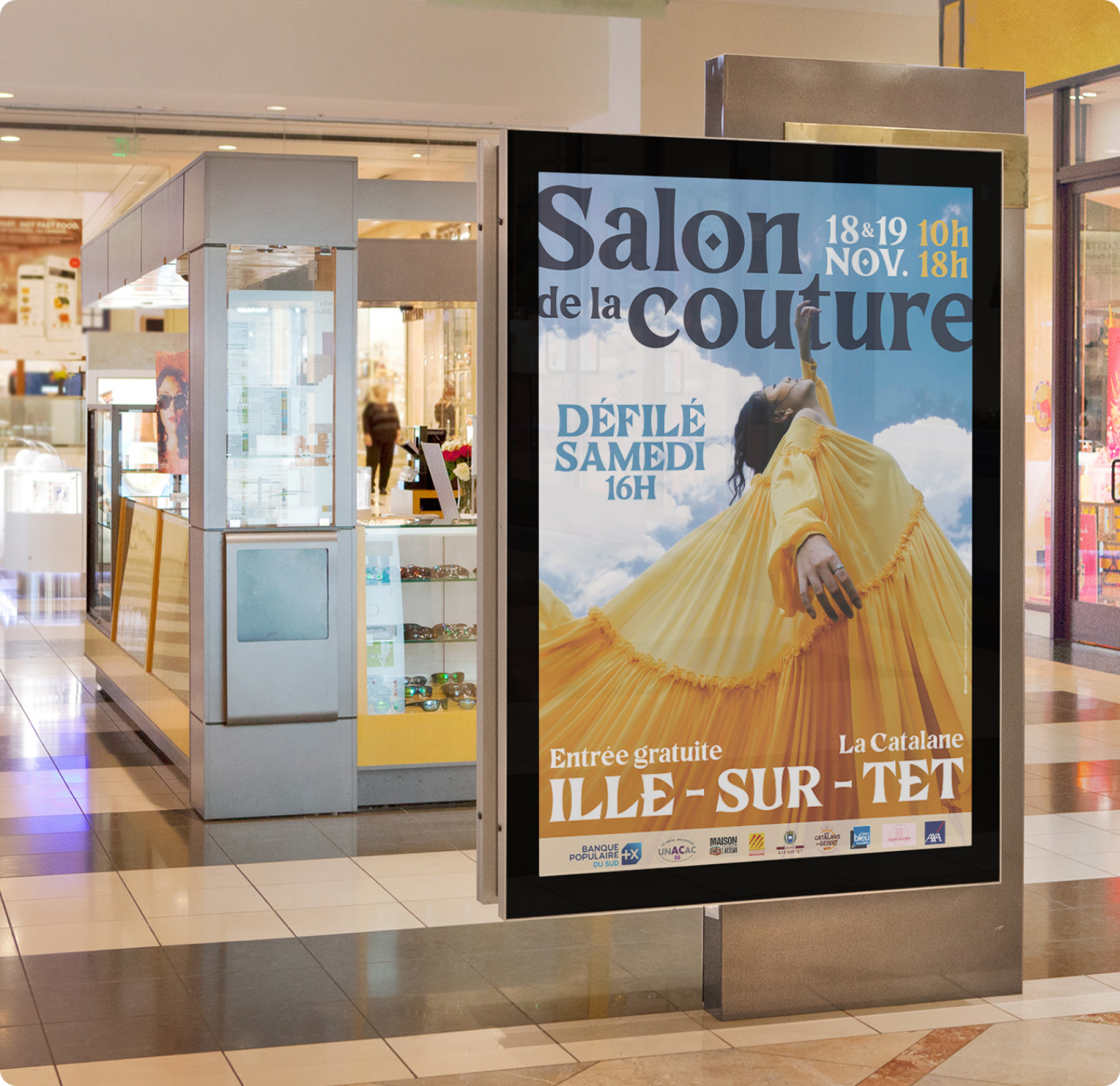 identité-salon-couture Graphiste freelance Le Soler